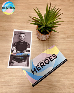 HEROES autographed cards