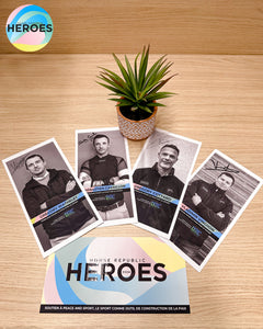 HEROES autographed cards