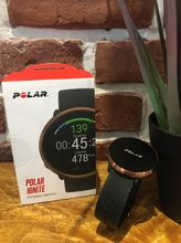Load image into Gallery viewer, montre Polar IGNITE-noir/cuivre

